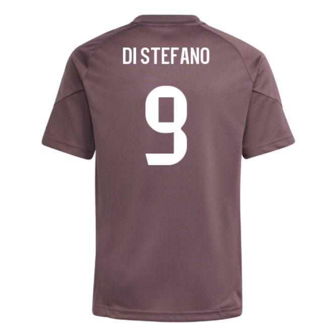 2025-2026 Real Madrid Training Jersey (Shadow Fig) - Kids (Di Stefano 9) — Shop Now