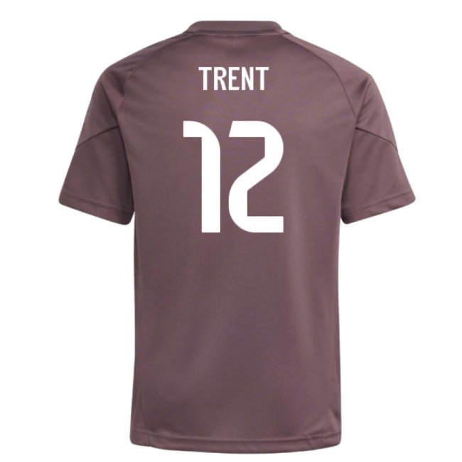 2025-2026 Real Madrid Training Jersey (Shadow Fig) - Kids (Trent 12) — Buy Now