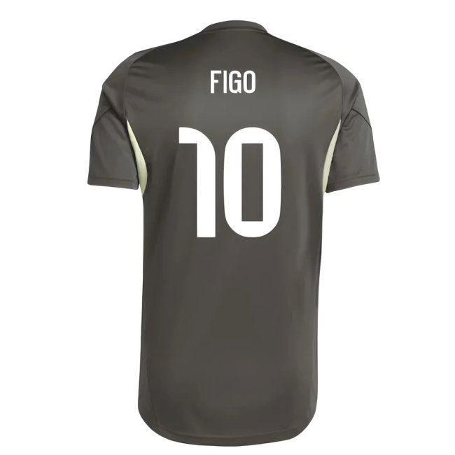 2025-2026 Real Madrid Training Jersey (Utility Grey) (Figo 10) — Shop Online