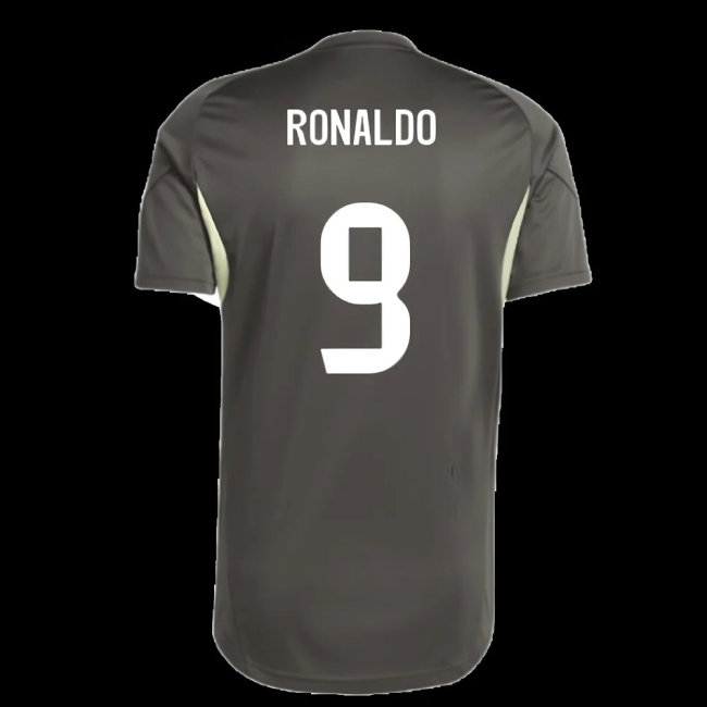 2025-2026 Real Madrid Training Jersey (Utility Grey) (Ronaldo 9) — Buy Online