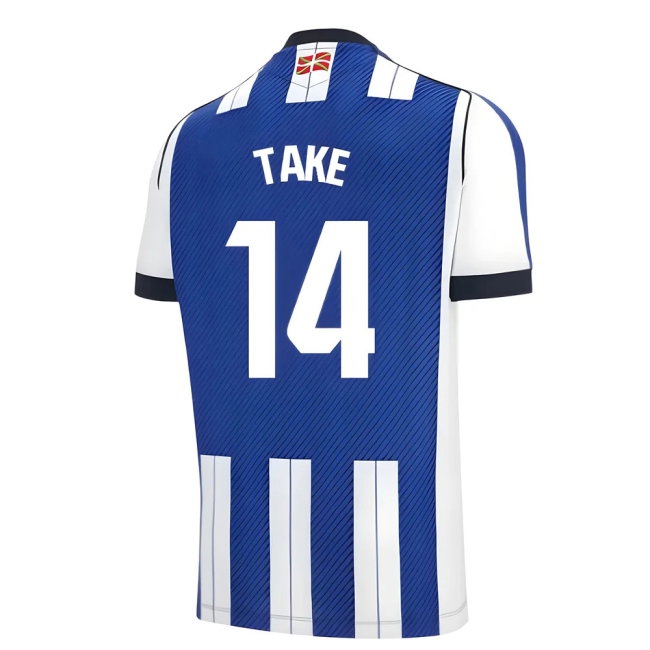 2025-2026 Real Sociedad Home Shirt (Take 14) — Shop Online