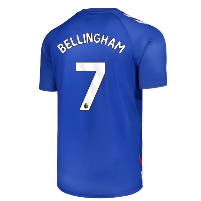 2025-2026 Sunderland Away Pre-Match Jersey (Blue) (Bellingham 7) — Buy Now