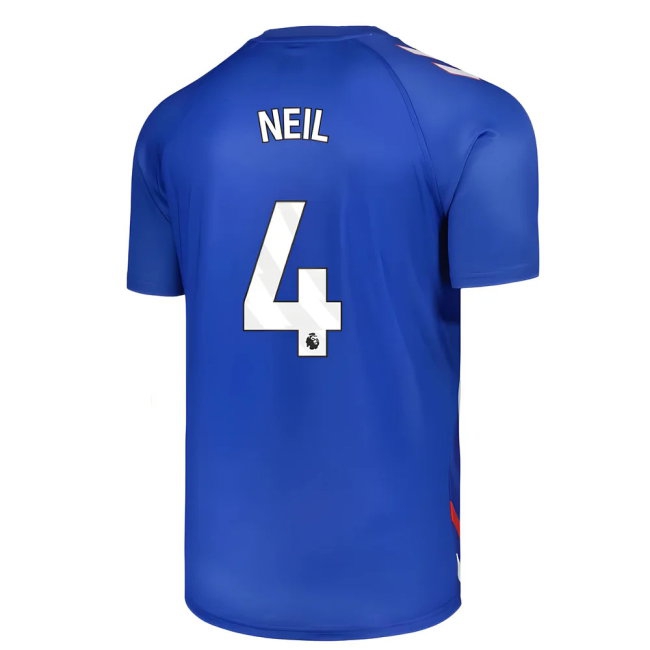 2025-2026 Sunderland Away Pre-Match Jersey (Blue) (Neil 4) — Shop Now