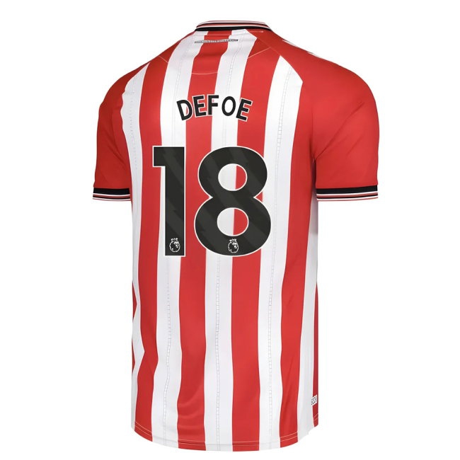 2025-2026 Sunderland Home Shirt (Defoe 18) — Buy Now