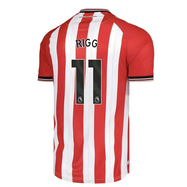 2025-2026 Sunderland Home Shirt (Rigg 11) — Buy Online