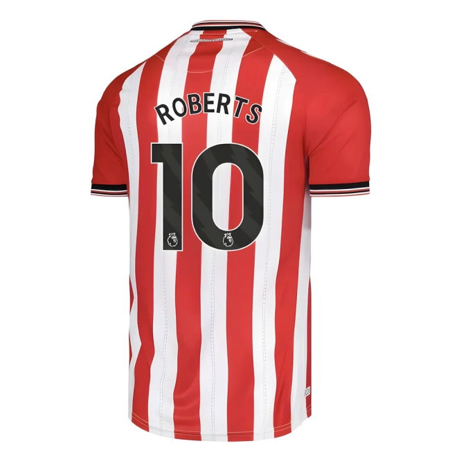 2025-2026 Sunderland Home Shirt (Roberts 10) — Buy Now