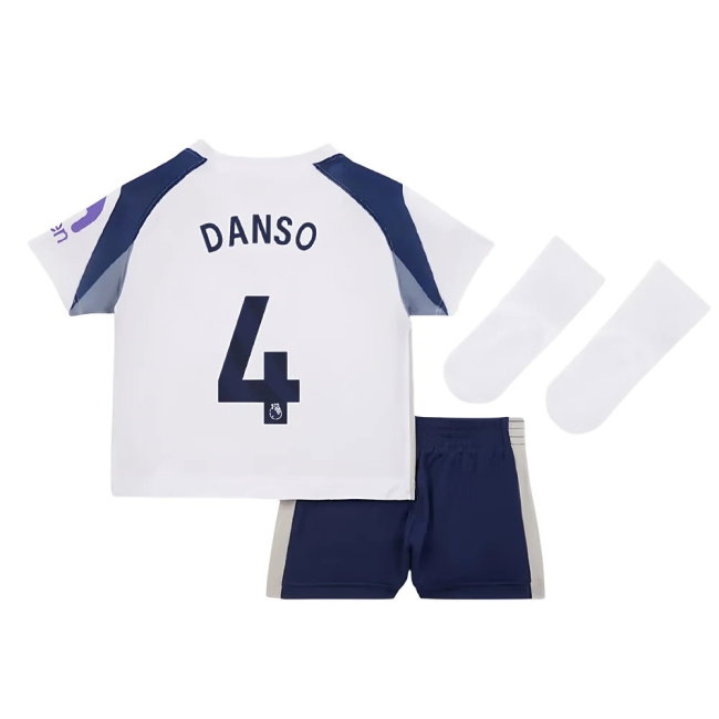 2025-2026 Tottenham Home Baby Kit (Danso 4) — Shop Online