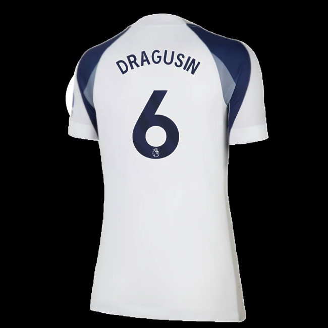 2025-2026 Tottenham Home Shirt (Womens) (Dragusin 6) — Buy Online
