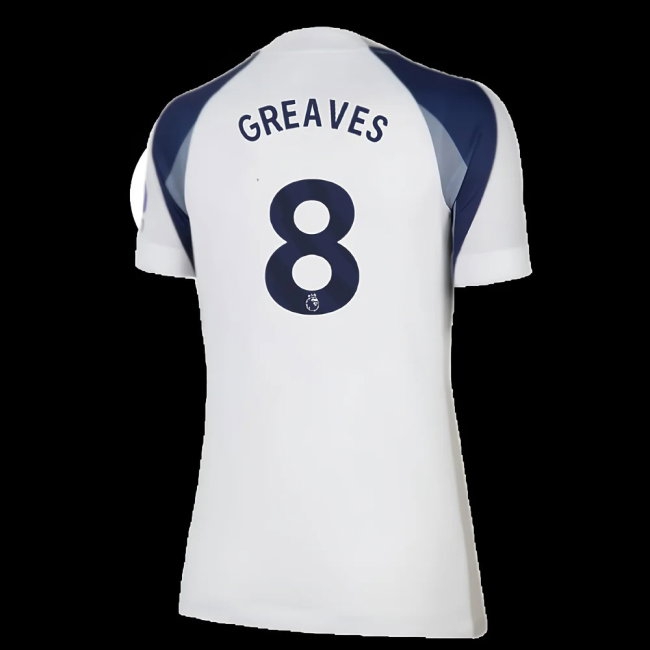2025-2026 Tottenham Home Shirt (Womens) (Greaves 8) — Shop Online