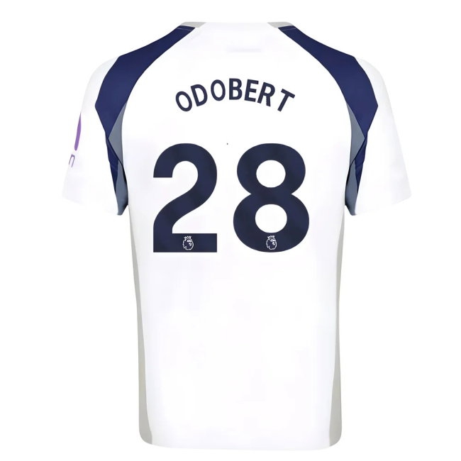 2025-2026 Tottenham Hotspur Home Shirt (Odobert 28) — Buy Online