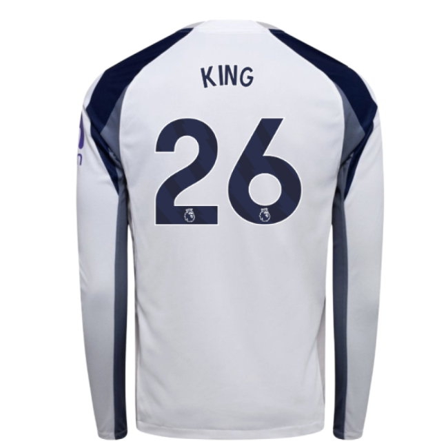 2025-2026 Tottenham Long Sleeve Home Shirt (King 26) — Shop Online