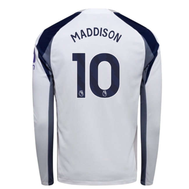 2025-2026 Tottenham Long Sleeve Home Shirt (Maddison 10) — Shop Now