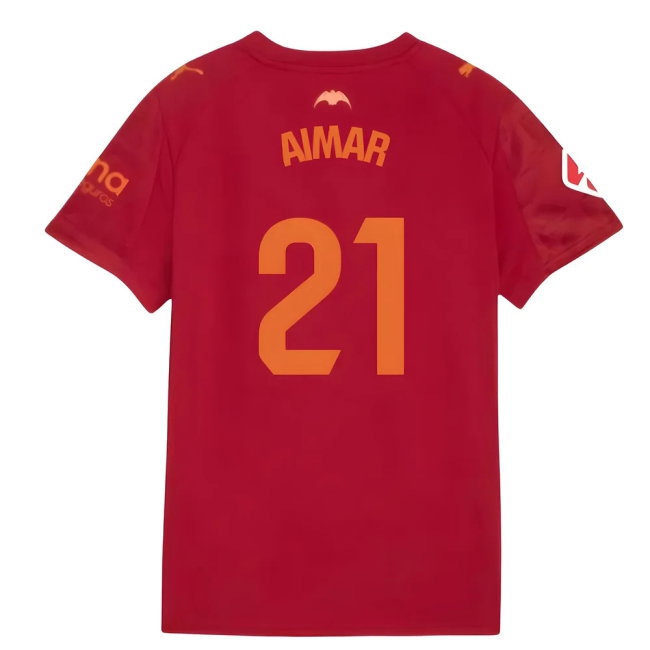 2025-2026 Valencia Away Shirt (Aimar 21) — Shop Now