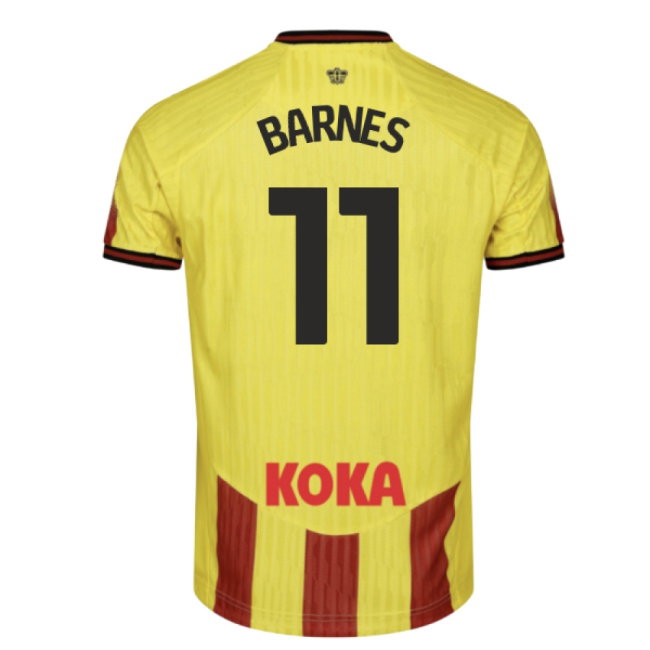 2025-2026 Watford Home Shirt (Barnes 11) — Shop Now
