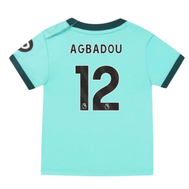 2025-2026 Wolves Away Baby Kit (Agbadou 12) — Buy Now
