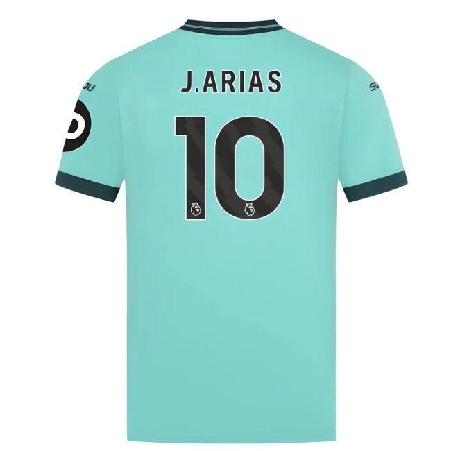 2025-2026 Wolves Away Shirt (J.Arias 10) — Shop Online