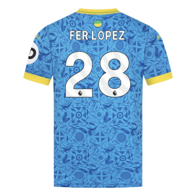 2025-2026 Wolves Third Shirt (Fer Lopez 28) — Buy Now