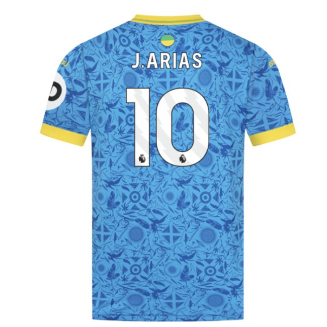 2025-2026 Wolves Third Shirt (J.Arias 10) — Buy Online