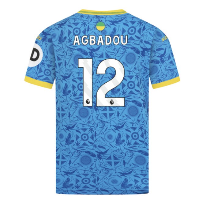 2025-2026 Wolves Third Shirt (Kids) (Agbadou 12) — Shop Now