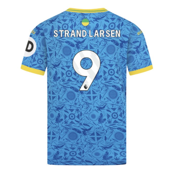 2025-2026 Wolves Third Shirt (Kids) (Strand Larsen 9) — Buy Now