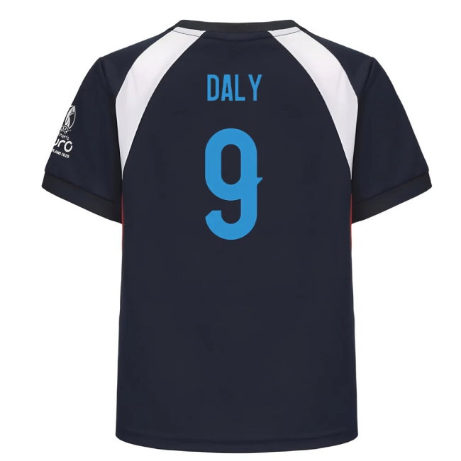 2025 England WEC Poly T-Shirt (Navy) - Kids (DALY 9) — Shop Online