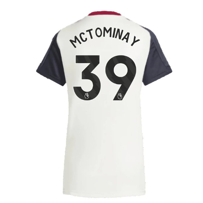 2025 Man Utd Training Jersey (Off White) - Womens (McTominay 39) — Buy Online
