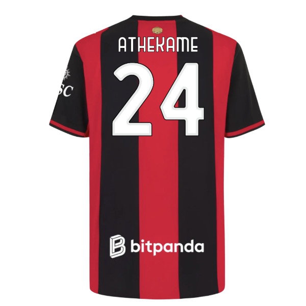 2026-2027 AC Milan Player Version Home Shirt (Athekame 24) — Shop Online