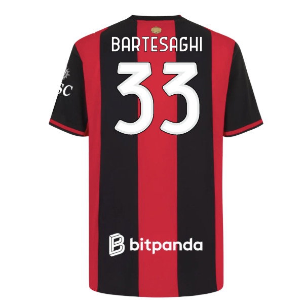 2026-2027 AC Milan Player Version Home Shirt (Bartesaghi 33) — Buy Online
