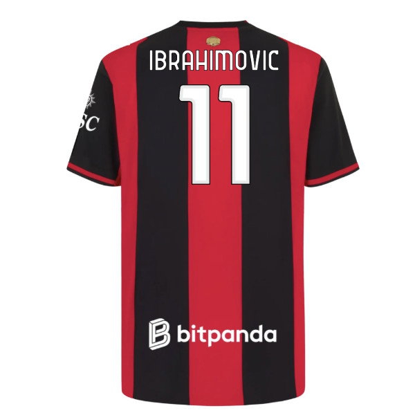 2026-2027 AC Milan Player Version Home Shirt (Ibrahimovic 11) — Shop Online
