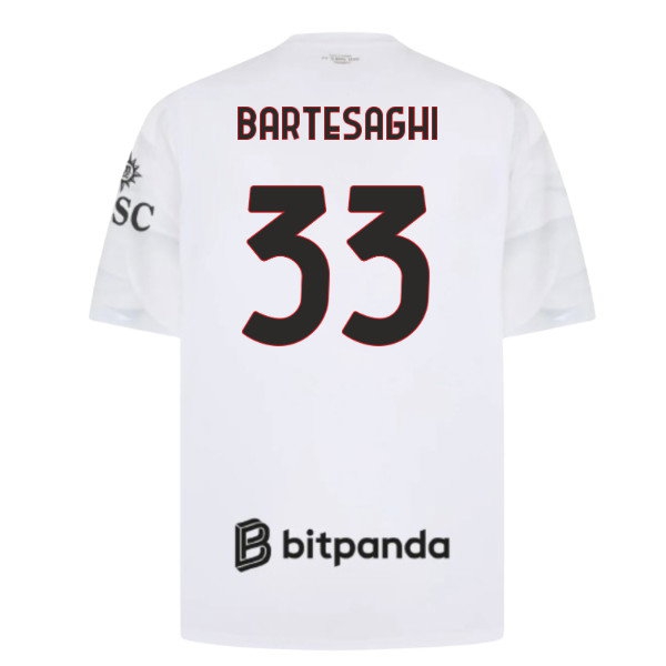 2026-2027 AC Milan Away Shirt (Bartesaghi 33) — Buy Now