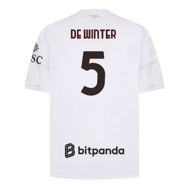 2026-2027 AC Milan Away Shirt (De Winter 5) — Shop Now