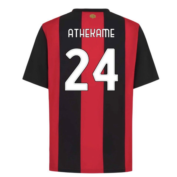 2026-2027 AC Milan Home Shirt (Athekame 24) — Shop Online