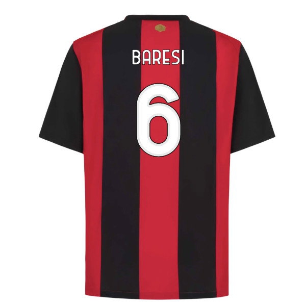 2026-2027 AC Milan Home Shirt (Baresi 6) — Buy Online