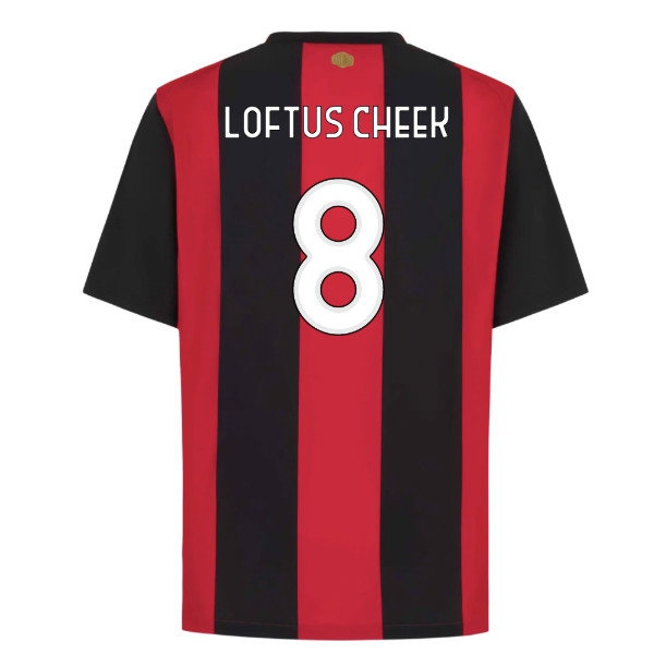 2026-2027 AC Milan Home Shirt (Loftus Cheek 8) — Buy Online
