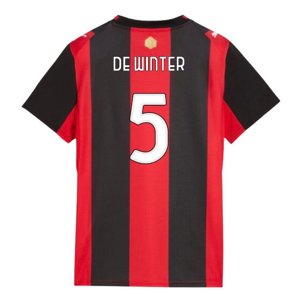 2026-2027 AC Milan Home Shirt (Womens) (De Winter 5) — Buy Now