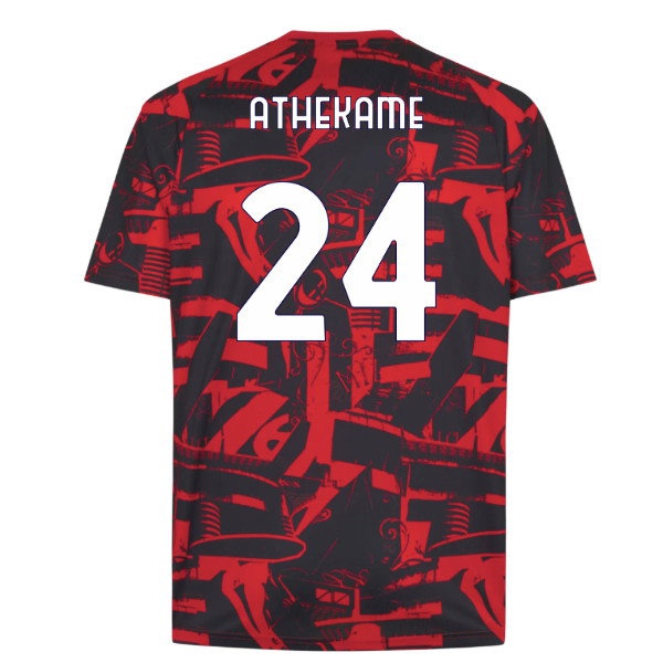 2026-2027 AC Milan Warm Up Jersey (Red) (Athekame 24) — Shop Now