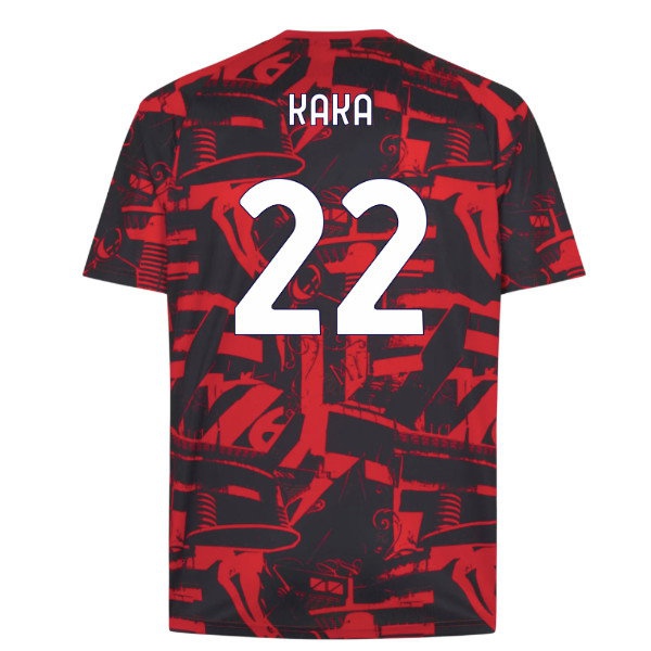 2026-2027 AC Milan Warm Up Jersey (Red) (Kaka 22) — Buy Now