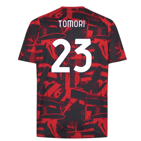 2026-2027 AC Milan Warm Up Jersey (Red) (Tomori 23) — Shop Now