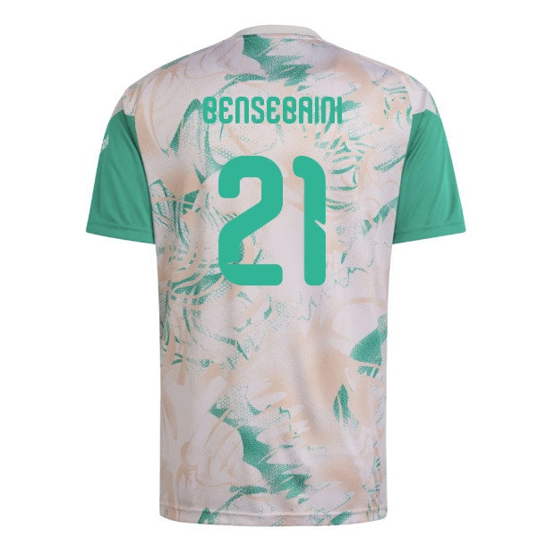 2026-2027 Algeria Home Pre-Match Shirt (Green) (Bensebaini 21) — Shop Online