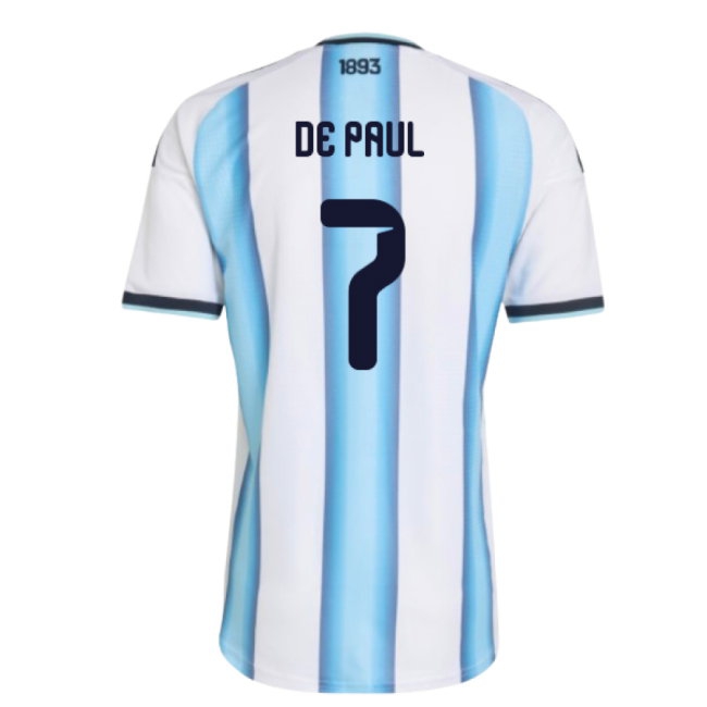 2026-2027 Argentina Player Version Home Shirt (De Paul 7) — Buy Online