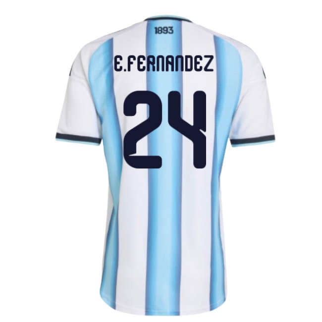 2026-2027 Argentina Player Version Home Shirt (E.Fernandez 24) — Buy Online