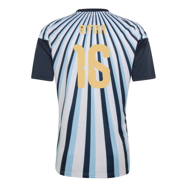 2026-2027 Argentina Home Pre-Match Shirt (White) (Aimar 16) — Buy Now