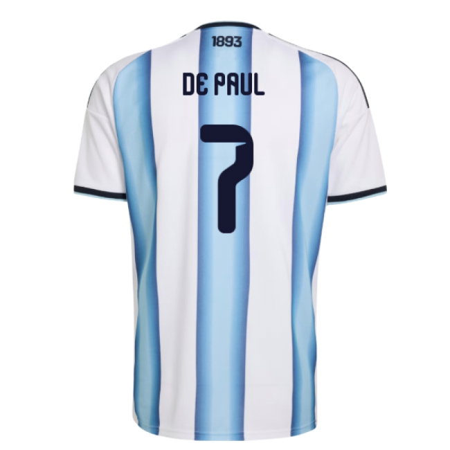 2026-2027 Argentina Home Shirt (De Paul 7) — Buy Now
