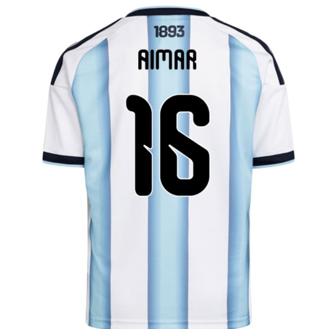 2026-2027 Argentina Home Shirt (Kids) (Aimar 16) — Buy Online