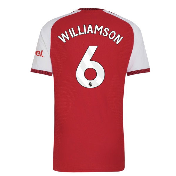 2026-2027 Arsenal Player Version Home Shirt (Williamson 6) — Shop Online