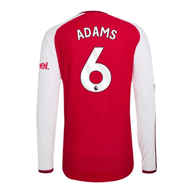 2026-2027 Arsenal Player Version Long Sleeve Home Shirt (Adams 6) — Shop Online