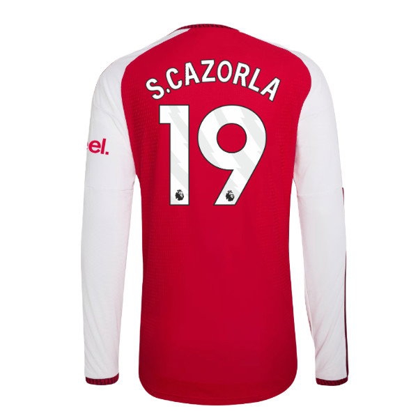2026-2027 Arsenal Player Version Long Sleeve Home Shirt (S.Cazorla 19) — Buy Now