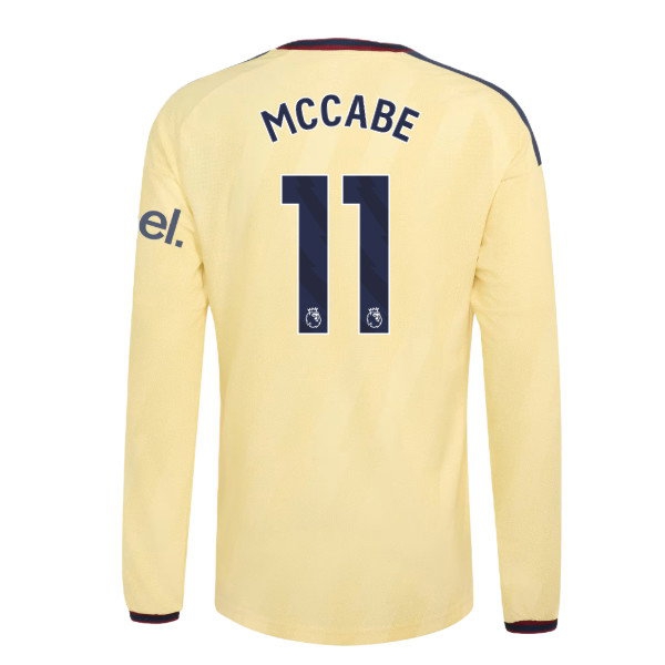 2026-2027 Arsenal Player Version Long Sleeve Third Shirt (McCabe 11) — Shop Now