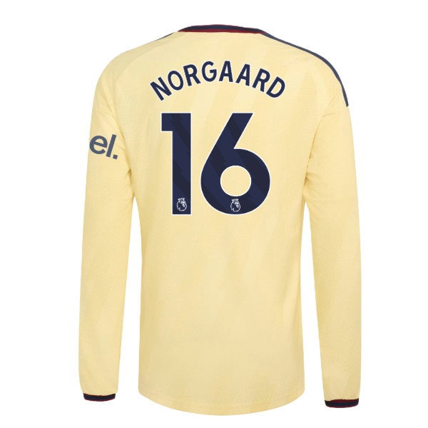 2026-2027 Arsenal Player Version Long Sleeve Third Shirt (Norgaard 16) — Shop Online