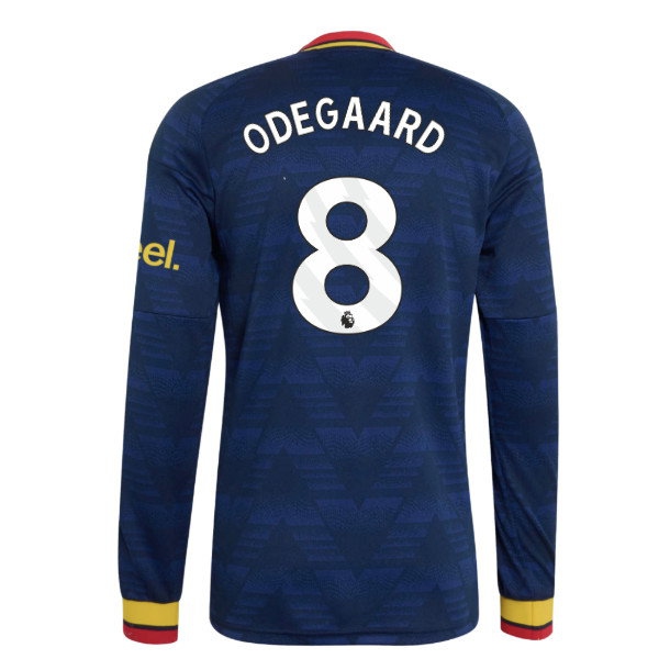 2026-2027 Arsenal Away Long Sleeve Shirt (Odegaard 8) — Shop Now